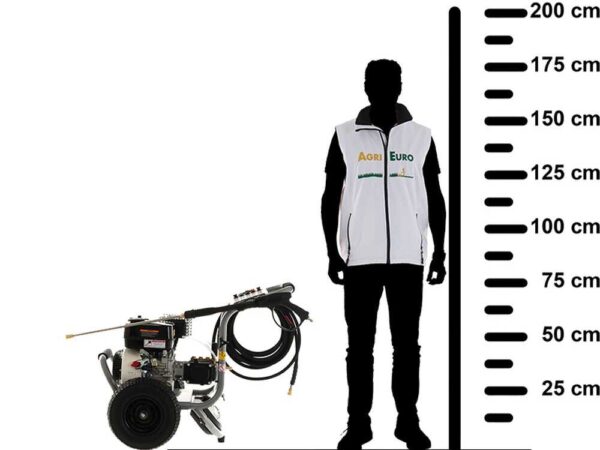 BlackStone B-PW 11/230 - Idropulitrice a scoppio - 248 bar - 678 l/h - con pompa Annovi & Reverberi