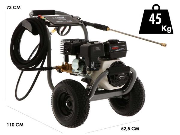BlackStone B-PW 11/230 - Idropulitrice a scoppio - 248 bar - 678 l/h - con pompa Annovi & Reverberi