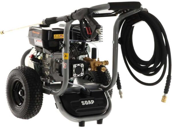 BlackStone B-PW 11/230 - Idropulitrice a scoppio - 248 bar - 678 l/h - con pompa Annovi & Reverberi