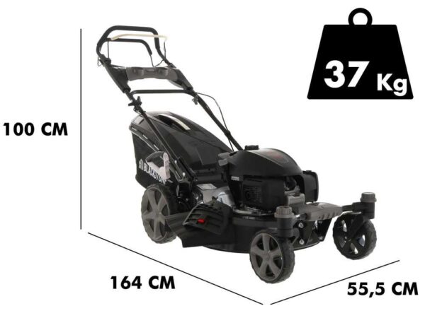 BlackStone SP-4X 510 H200 - Tagliaerba a scoppio - Motore HONDA GCVx200 - Ruote pivotanti
