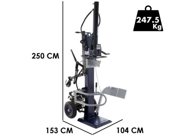BullMach BM-LS-BS 16 V - Spaccalegna a scoppio - Verticale B&S CR950