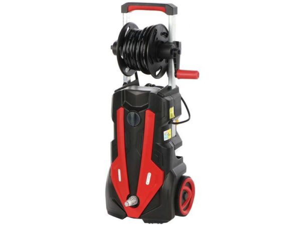 GeoTech Blasty 180 - Idropulitrice con lancia professionale + Kit patio e spurgatubi - 180 bar - 450 l/h