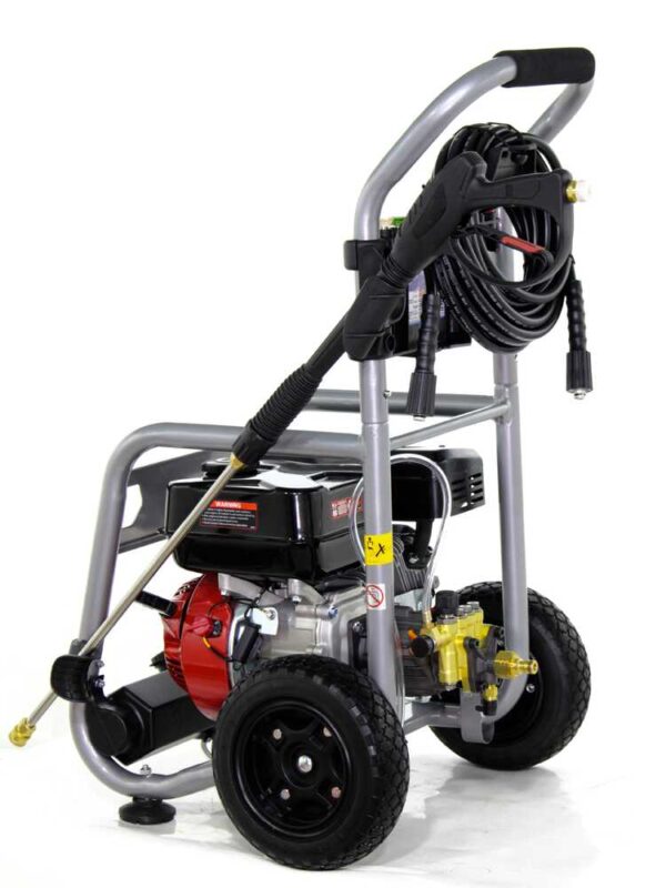 GeoTech GPW 10/220 BP - Idropulitrice a scoppio semiprofessionale - 233 bar - 568 L/h - motore a benzina 208cc 7 HP