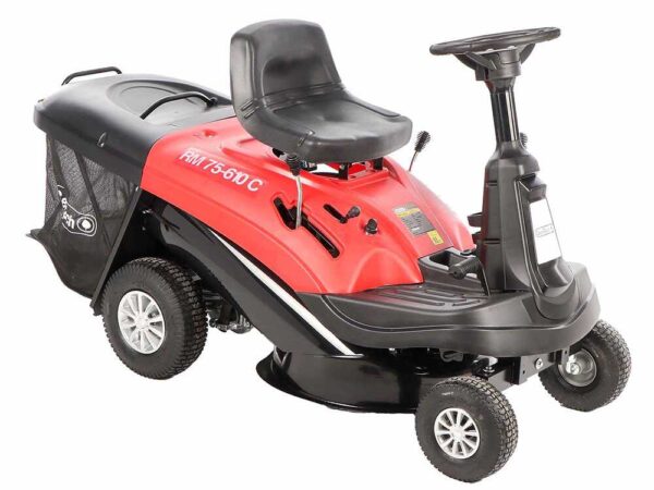 Geotech RM 75-610 C - Trattorino tagliaerba mini-rider - Motore da 224cc - Avviamento elettrico