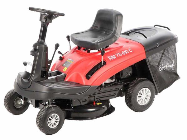 Geotech RM 75-610 C - Trattorino tagliaerba mini-rider - Motore da 224cc - Avviamento elettrico