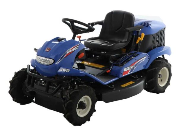 Iseki SRA 950 FA 4WD - Trattorino trinciaerba - Motore Kawasaki 726 cc - 4 ruote motrici