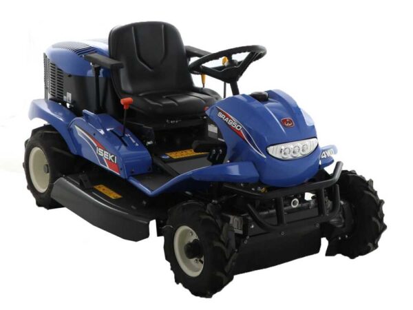 Iseki SRA 950 FA 4WD - Trattorino trinciaerba - Motore Kawasaki 726 cc - 4 ruote motrici