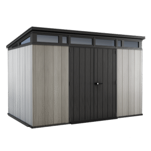 Keter Artisan grigio - Casetta da giardino - Con porta doppia anta - 342x218x226 cm