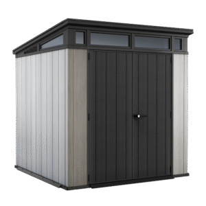 Keter Artisan grigio - Casetta da giardino - Con porta doppia anta - 214x218x226 cm