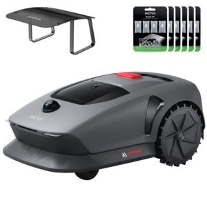 PROMO MOVA 600 - Robot Tagliaerba - Senza impianto - Con Kit 81 lame di ricambio