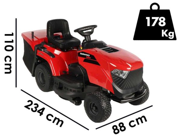 Special MP 84 HD - Trattorino tagliaerba - Cambio idrostatico - Cesto di raccolta - Mulching